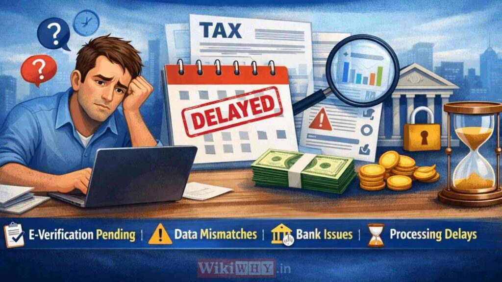 Income tax refund delay illustration