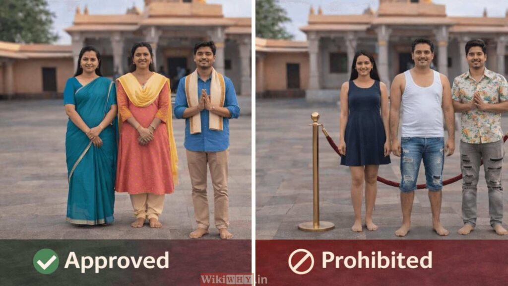 What to wear and what not to wear at Shani Shingnapur Temple